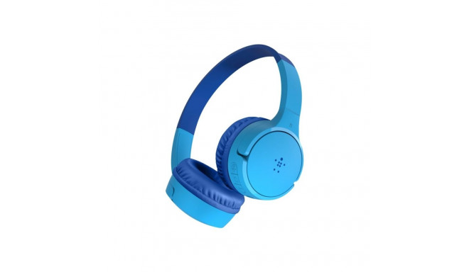 Belkin SoundForm Mini Headset Wired & Wireless Head-band Music Micro-USB Bluetooth Blue