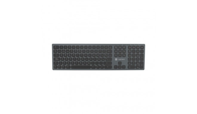 NATEC NKL-1830 klaviatuur Universaalne RF Juhtmevaba + Bluetooth QWERTY Hispaania Must, Hall