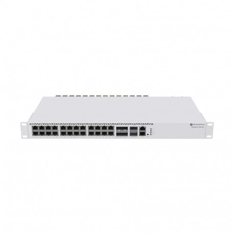 MikroTik võrguruuter/-lüliti CRS326-4C+20G+2Q+RM 24 porti 2.5G