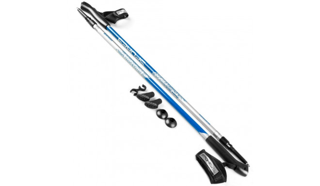 Nordic Walking Poles Spokey Meadow silver-blue 926453