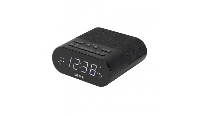 Denver CRQ-107 Digital alarm clock Black