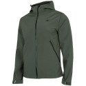 Men's 4F softshell jacket olive H4Z22 SFM001 44S