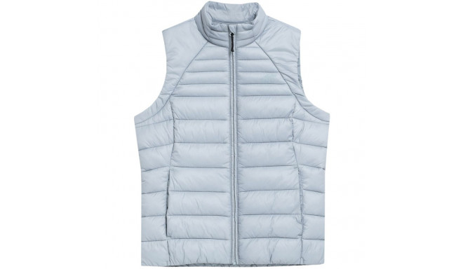 Women's Down Vest 4F F091 Light Blue 4FSS23TDJAF091 34S M
