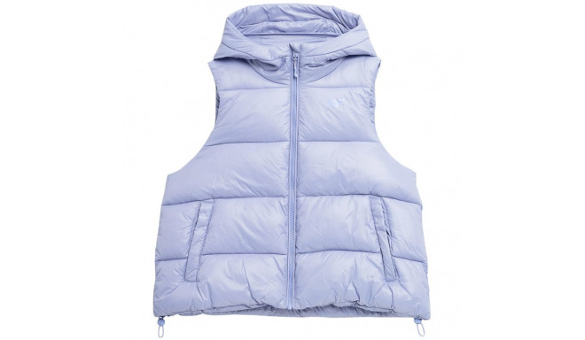 Women's Down Vest 4F F092 Light Purple 4FSS23TDJAF092 52S S