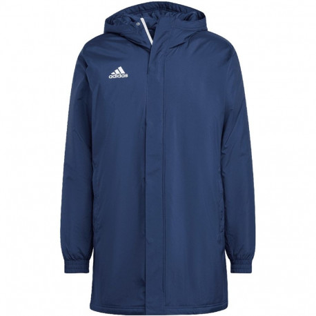 adidas Men's Entrada 22 Stadium Jacket navy blue IB6077