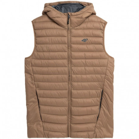 meeste vest 4F M063 helepruun 4FAW23TVESM063 82S M