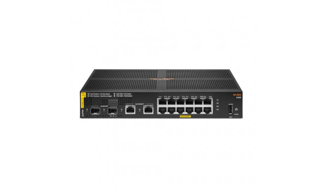 HPE Aruba Networking 6100 12G Class4 PoE 2G/2SFP+ 139W Managed L3 Gigabit Ethernet (10/100/1000) Pow