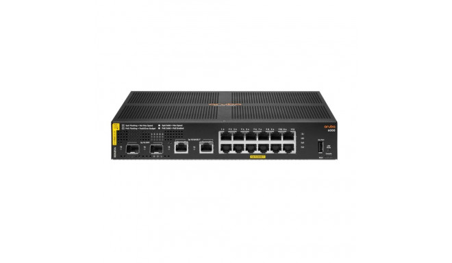HPE Aruba Networking CX 6000 12G Class4 PoE 2G/2SFP 139W Switch