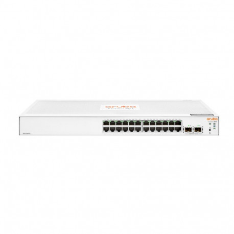HPE Aruba Networking Networking Instant On Switch 24p Gigabit 2p SFP 1830
