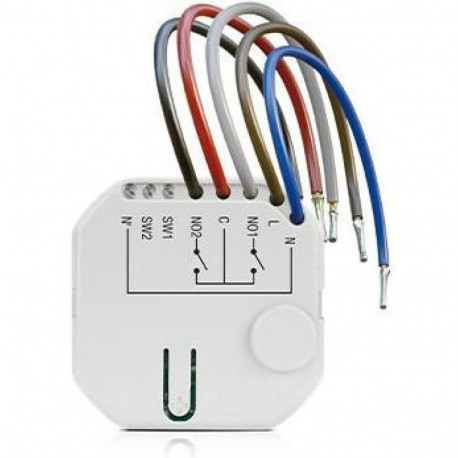 SATEL JUHTMEVABA KAHEKANALILINE 230 V AC KONTROLLER ASW-210
