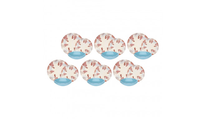 ROSE&TULIPS SEABED Dinner service for 6 people