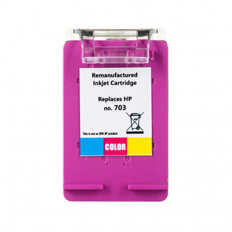 Superbulk printeri tint HP B-H703C (asendus HP 703 CD888) kolmevärviline standard