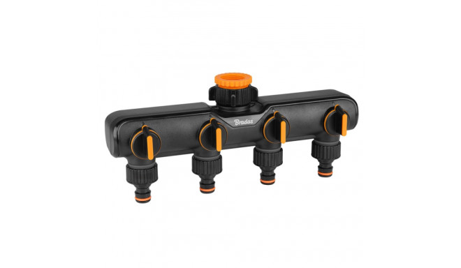 4-suunaline kollektor ventiilidega 1" sisekeere kuni 3/4" sisekeere