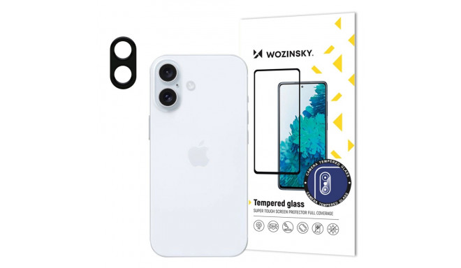 Wozinsky Full Camera Glass 9H tempered glass for the iPhone 16 Plus camera