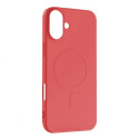 Liquid Silicone Case MagSafe for iPhone 16 Pro Max - red