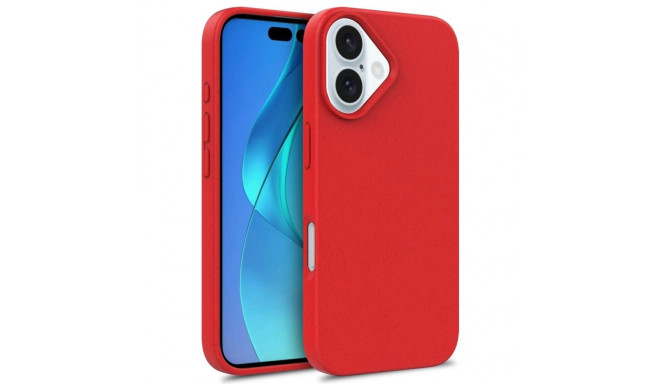 Multiple Color Wheat Case MagSafe for iPhone 16 Pro Max - red