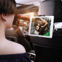 Baseus Backseat Car Mount SUHZ-01 Car Headrest Holder for Tablets / Smartphones 4.7-12.9" - Bla