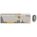 CANYON HSET-W5 EN Keyboard+Mouse AAA+AA Wireless Beige