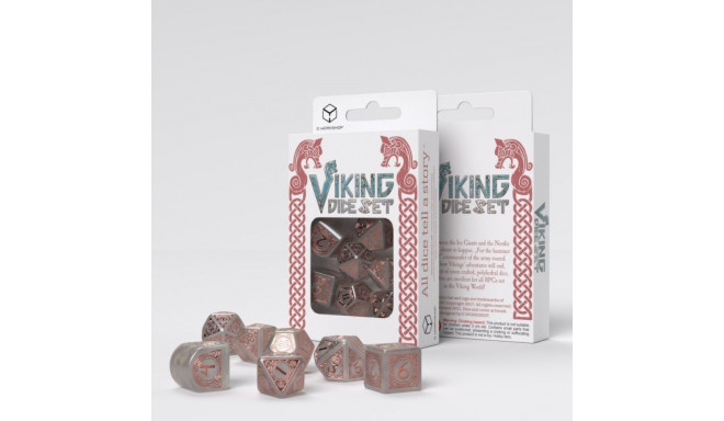 Viking Modern Dice Set: Niflheim Dice Set