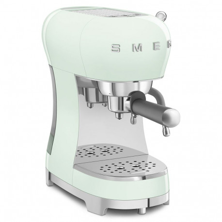 Coffee Maker - SMEG ECF02PGEU 15-Bar Manual Espresso Machine with Steam Wand Green