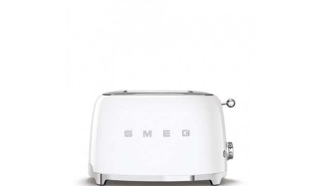 Toaster - Smeg TSF01 2-Slot 6 Browning Levels White