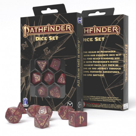 Q-workshop Pathfinder Avistan Dice Set