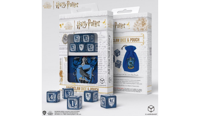 Harry Potter Ravenclaw Dice & Pouch Dice & Pouch Set