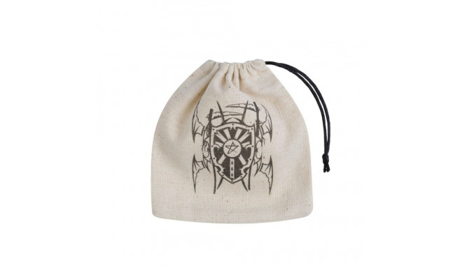 Vampire Basic Dice Bag Sand and Black Color