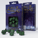 Call Of Cthulhu 7th Edition Dice Set Black And Green Sp