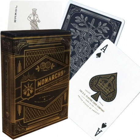 Theory11 Monarchs Cards (Dark Blue)