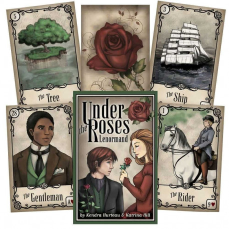US Games Systems Under The Roses Lenormand Cards