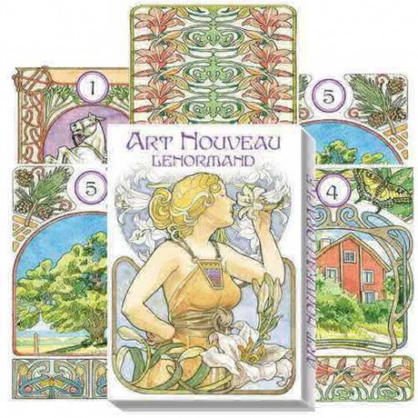 Lo Scarabeo Art Nouveau Lenormand Cards