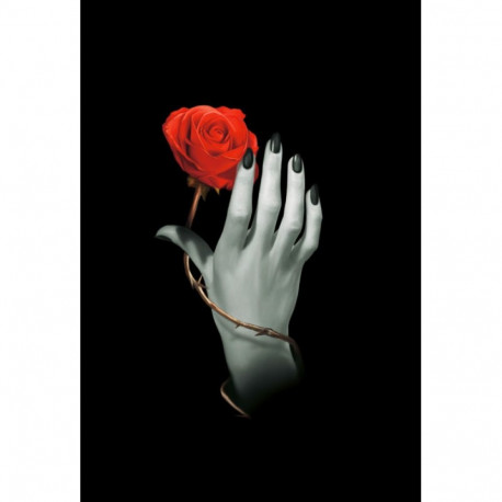 Rose Hand Notebook Lo Scarabeo