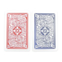 Copag Legacy Bridge Jumbo Index 4 Colors Playing Cards Double Deck (Red And Blue)