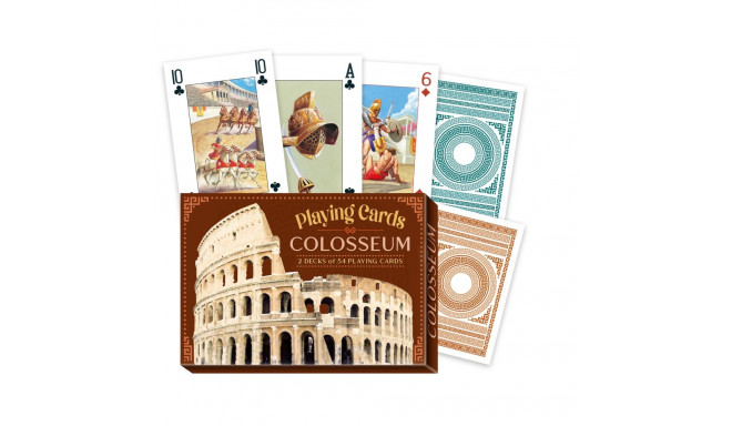 Lo Scarabeo Colosseum Playing Cards Two Decks