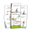 AGM The Little Yogi Happy Notes Inspirational Cards