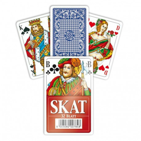 Modiano Skat Playing Cards (Blue)