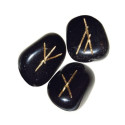 Lo Scarabeo Black Agate Runes (Black Agate)