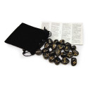 Lo Scarabeo Black Agate Runes (Black Agate)