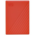 WD My Passport 4TB czerwony