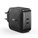 Ugreen CD216 Charger 2x USB-C 3A (70867)