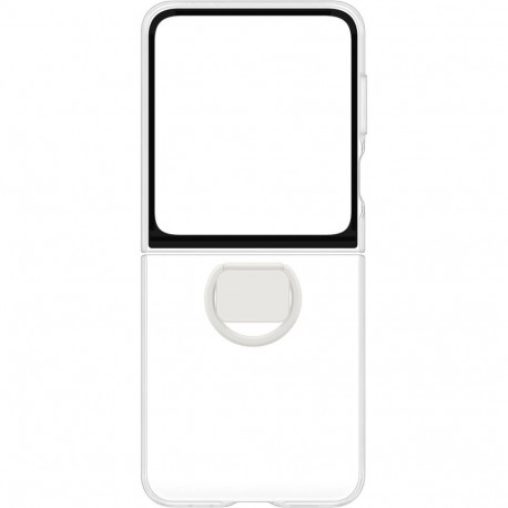 Mobiili tagakaas Samsung Galaxy Flip6 Grip, läbipaistev
