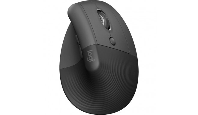 Ergonoomiline hiir Logitech Lift for Business, tumehall