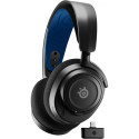 "Steelseries Arctis Nova 7P Headset wireless overear black"