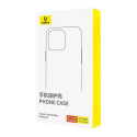 Phone Case Baseus SkyRing Magnetic with Stand for iP 15 Pro + tempered-glass and cleaning kit (black