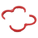 Protective back cover SUNNYLIFE for DJI Avata 2 (red)