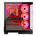 Black COMPUTER CASE SPACE ARGB