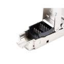2X RJ45 CAT6 FTP PLUG 8P8C TOOL-LESS ADAPTER LANBERG