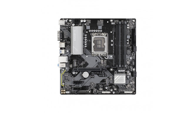 GIGABYTE B760M D3HP DDR4 LGA1700 4xDDR4 4xSATA 2xM.2 emaplaat