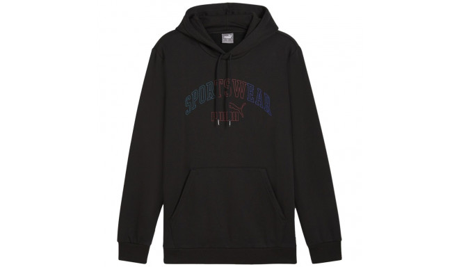 Bluza męska Puma Ess+ Logo LAB Gradient Hoodie FL czarna 681775 01 L